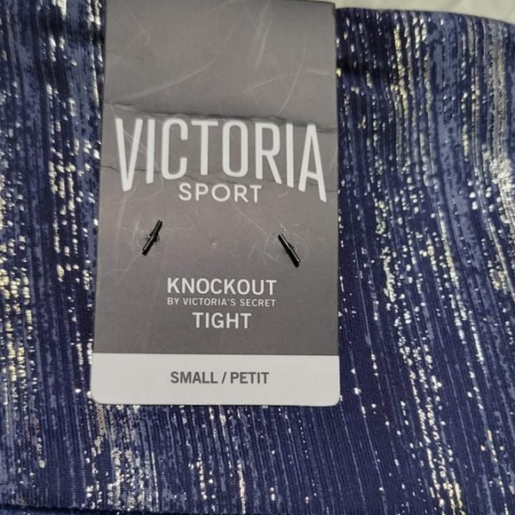 Blue Gold Metallic Knockout Tights from Victoria's Secret - Picture 4 of 5